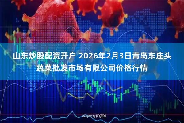 山东炒股配资开户 2026年2月3日青岛东庄头蔬菜批发市场有限公司价格行情